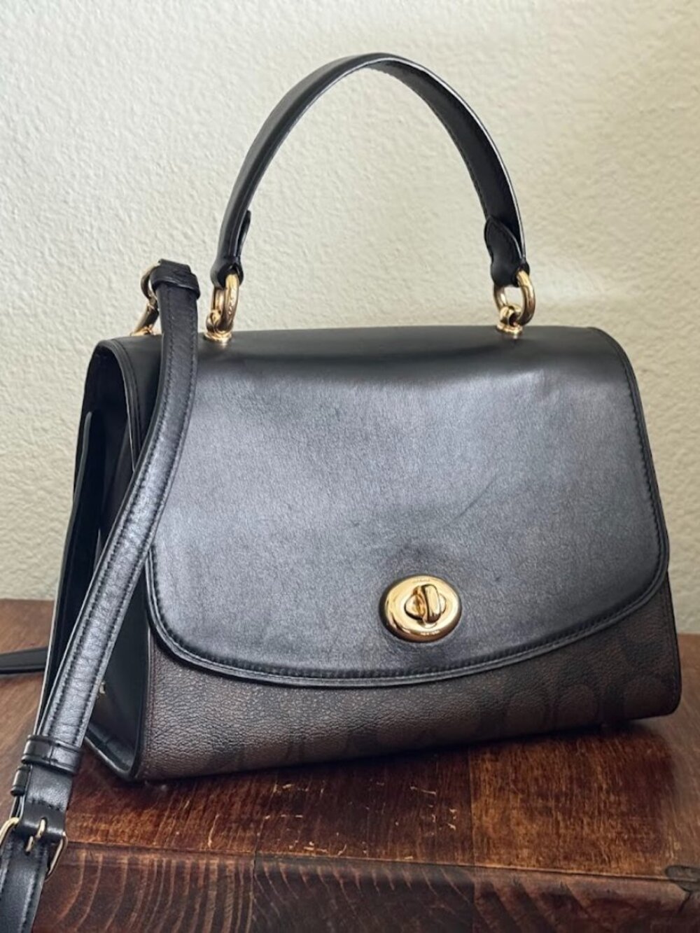 Coach Tilly Top Handle Satchel Crossbody Handbag